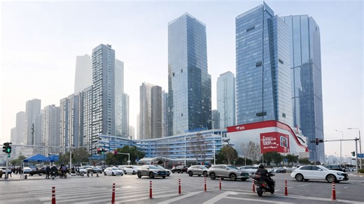 A large intersection that appears busy yet feels surprisingly measured