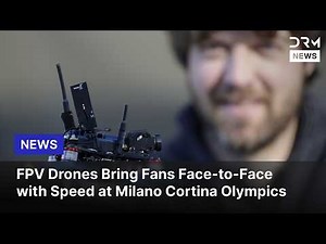 Racing the Athletes: How Tiny Drones Are Transforming Olympic Broadcasts | DRM News | AD1I
