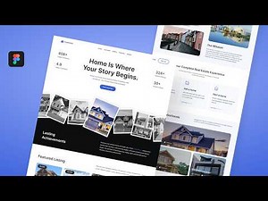 Create a Complete Real Estate Website UI Design in Figma | Full Tutorial by GDMentor