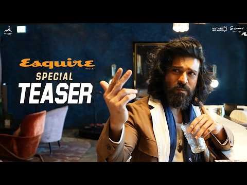 Ram Charan Stunning Visuals | Esquire India | Peddi in Hong Kong | Mana TeluguCult