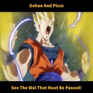 1.2M views · 11K reactions | Gohan And Picco See The Wal That Must Be Passed! | AMV DB | Facebook