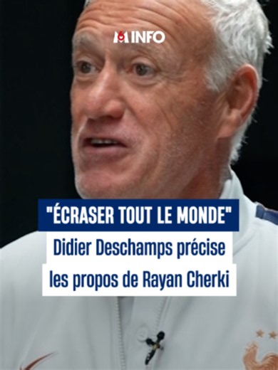 Après la défaite des Bleus en match de préparation contre la Côte d'Ivoire, Rayan Cherki avait déclaré :