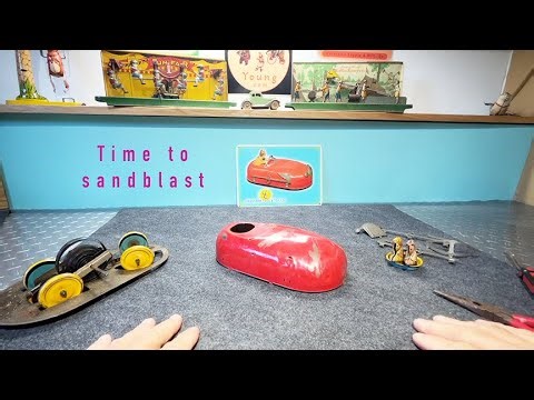 Restoring a 1930 Lindstrom Bug Bumper Car