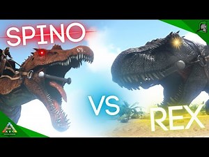 Spinosaurus vs Rex | Ark's Greatest Rivalry
