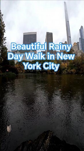 Beautiful Rainy Day Walk in New York City | Stunning NYC Rain Tour 🌧️💧☂️ #rain #newyorkcity