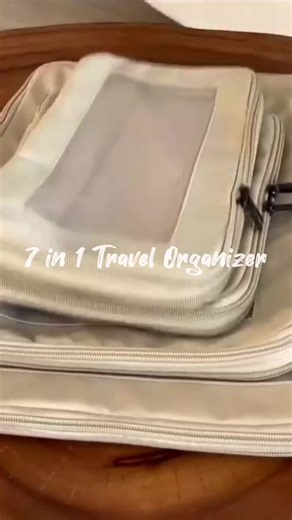 7 in 1 Travel Pouch Organizer for Seamless Travel Experience