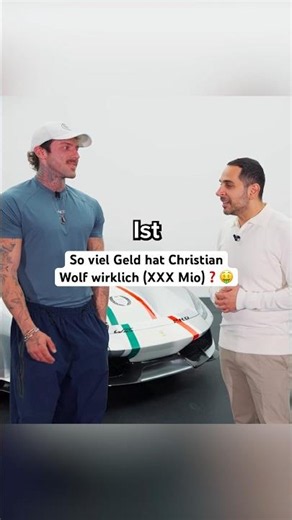 Christian Wolf reveals how much money he really has #omidmouazzen #cardealing