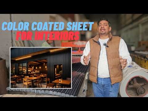 Black Liner Sheet for Interiors 2026 | Best Interior Roofing Sheet | Factory Price