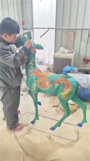 DEER sculpture! China custom made sculpture maker! China customized sculpture factory