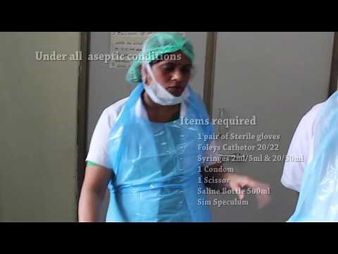 Condom Balloon Tamponade (Chattisgarh Balloon)