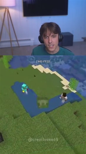 He switched to creative mode and I didn't notice