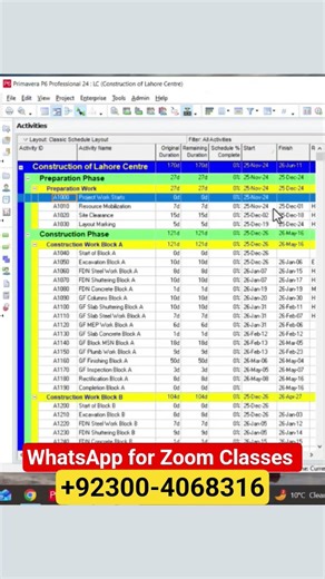 Primavera P6 - How change date format #primaverap6 #projectmanagement proje
