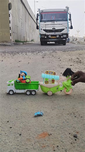 Remote Control Jcb And Dumper Truck Unboxing And Testing Short Video ||fun toy zone