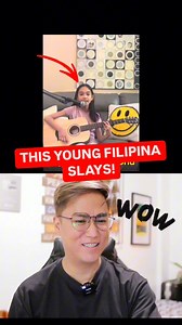 This young Filipina can sing and play the guitar. She has an innocent and angelic voice. I like it! CTTO: Kiana Covers | Nephi Axe