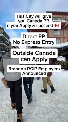 🇨🇦 Brandon Canada RCIP | canadacareersite.com