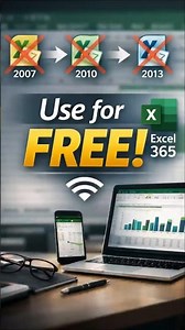 📊 Excel 365 Free Use Kaise Kare? 💻 | Microsoft Excel 365 Online Free 2026 #excel #computer #shorts