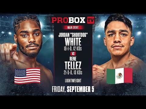 🔴 LIVE ProBox 10 Rounds Lightweight Main Event | FREE Friday Night #boxing