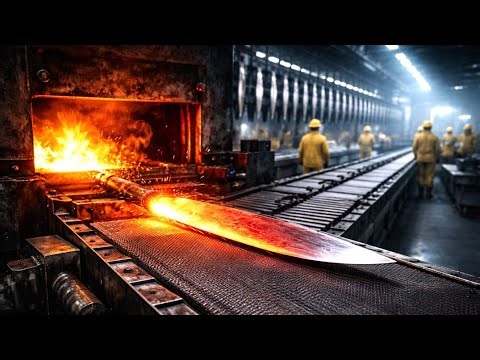 Red-Hot Steel to Battle Ready – Inside the Sword Factory