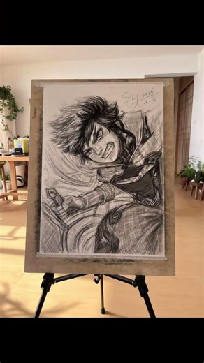 Hand-drawn King of Glory Blazing Cannon Kid #honorofkings #drawing #art#王者荣耀#蒙犽