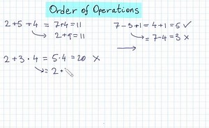 Arithmetic: Order of Operations - Part 1