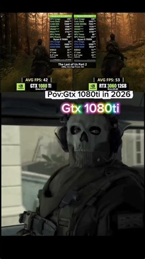 Gtx 1080ti vs Rtx 3060 in 2026 #gpu #gaming