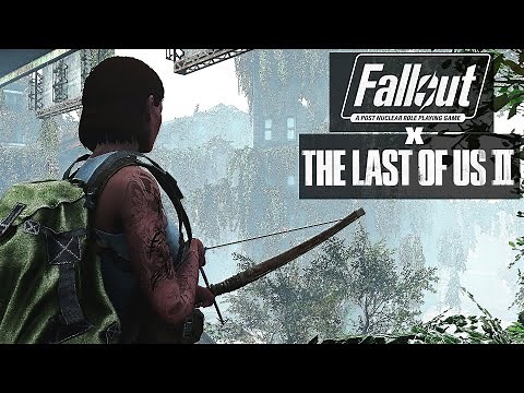 Fallout 4 Ultra Modded : Last of Us 2 Overhaul Gameplay