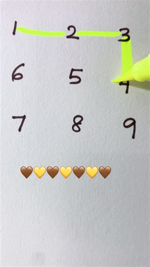 💛🤎1️⃣🔟satisfying creative art#complementarycolors #colorconcept #puzzle #ytshortsfeed#viral#brush