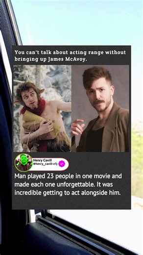When discussing true acting range, James McAvoy always comes up, effortlessly transforming