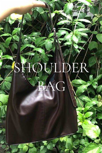 Click the yellow basket to check out!🥰#fyp #shoulderbag #softleather #universitybag