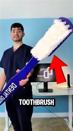 World’s Biggest Toothbrush Challenge… Did It Actually Work? 🪥😳 #shorts #usa