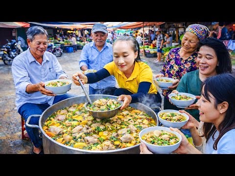 Harvesting cassava and plums in the forest to sell at the market, cooking meals in the mountains