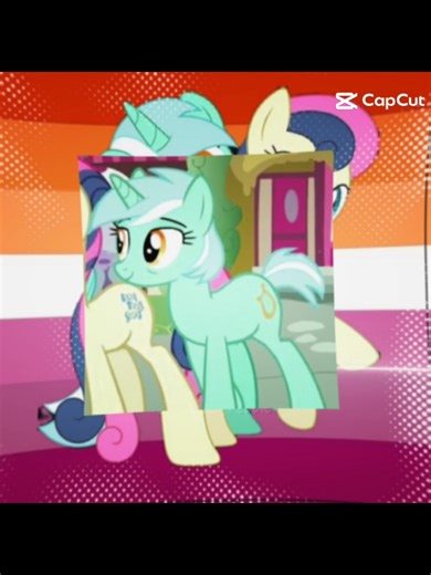 Lyra Heartstrings & Bon Bon (Sweetie Drop) mlp edits
