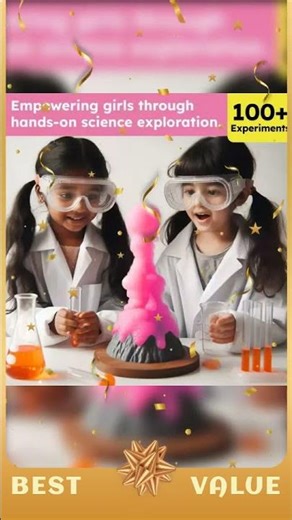 Girls Science Kit | Ages 4-8 | Chemistry