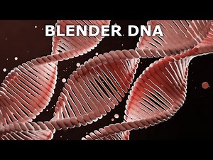 Blender Tutorial: Make DNA In A SciFi Style