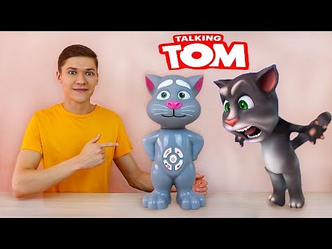 My Talking Tom Toy Unboxing - Singing Cat Review