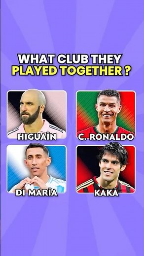Guess the club the players have in common #quiz #football #footballquiz