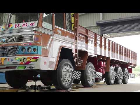 JUMBO 3D SUPER - World’s 1st 3D Wheel Aligner for Multi-Axle Trucks, Buses & Trailers