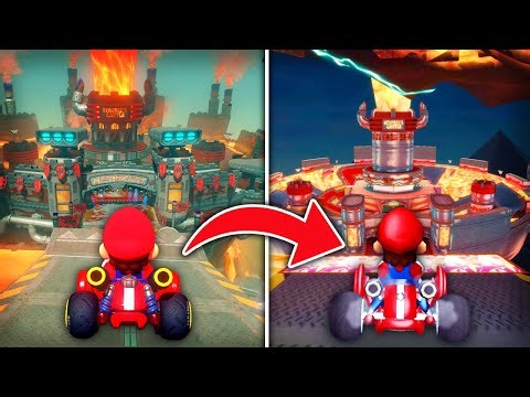 Mario Kart World Tracks RECREATED into Older Mario Kart Games!