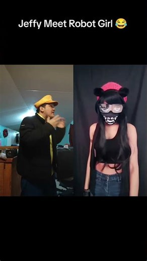 Jeffy & Robot 🤖 Girl 😍 Cosplay Is Ready