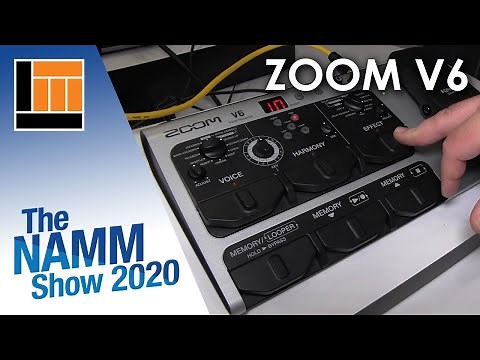 L&M @ NAMM 2020: Zoom V6 Vocal Effects Processor