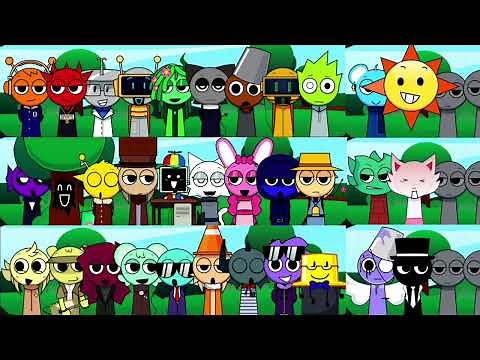 Incredibox Sprunki Parodybox (Demo) - All Characters Together