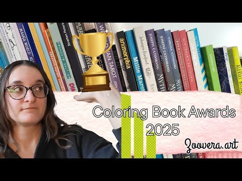The 2025 Coloring Book Awards! Did you VOTE yet? 🏆