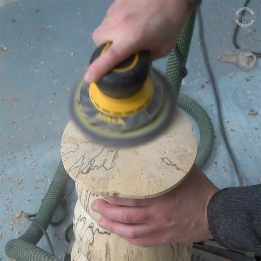 Turning a WOODEN Snowman | David's Woodturning