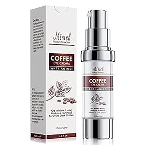 Caffeine Eye Cream: Anti-Wrinkle, Dark Circle & Puffiness Reducer, All Skin Types, 50ml