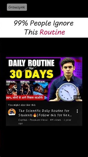 The Perfect Daily Routine for 30 Days | Change Your Life with Discipline #viral #trending #explore