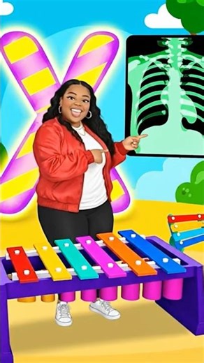 Let's learn the letter x and things that start with X