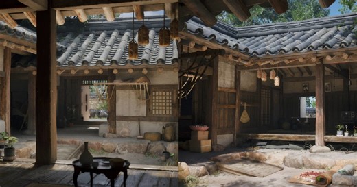 Recreating A Rural Korean Traditional House With Unreal Engine 5