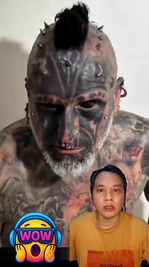 Badan penuh tattoo dan implan subdermal unik #tattoo #bodymodification #piercing | Arya Rashya Setiawan