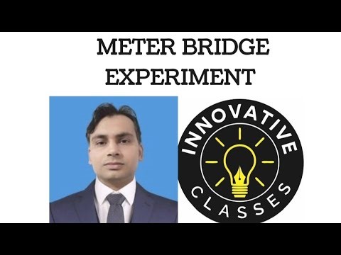 TO FIND THE RESISTANCE OF GIVEN WIRE BY METER BRIDGE