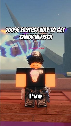 This is the way to get candy in fisch. #roblox #robloxfyp #fisch #fischupdate #funny